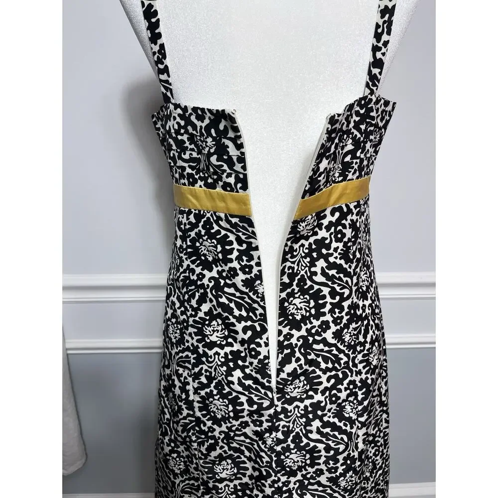 LILLY PULITZER (6) VTG Dress-The Mane Event-WHITE LABEL-Regencycore-Coquette-Y2K